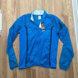 NWT Adidas Running Windbreaker Jacket Mens Medium